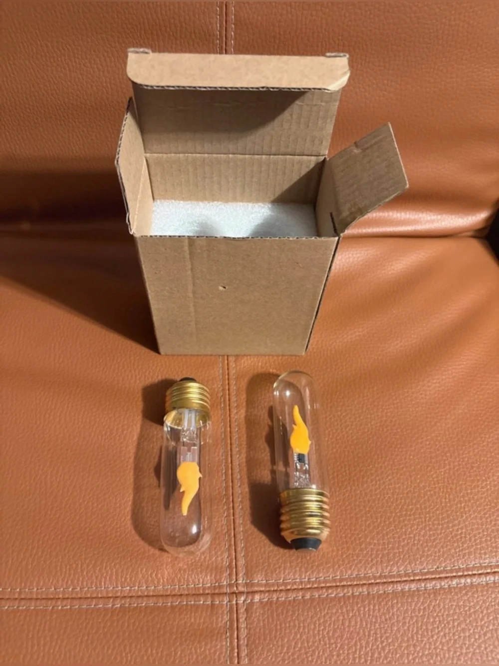 New Hompavo Halloween LED flame Lightbulbs- pack of 2